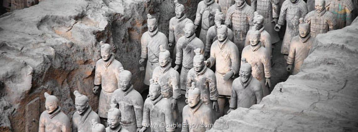 DE669 : ทัวร์จีน ซีอาน สุสานกองทัพทหาร ถ้ำหินแกะสลักหลงเหมิน [ไม่ลงร้านช้อป] 5 วัน 4 คืน (FD)