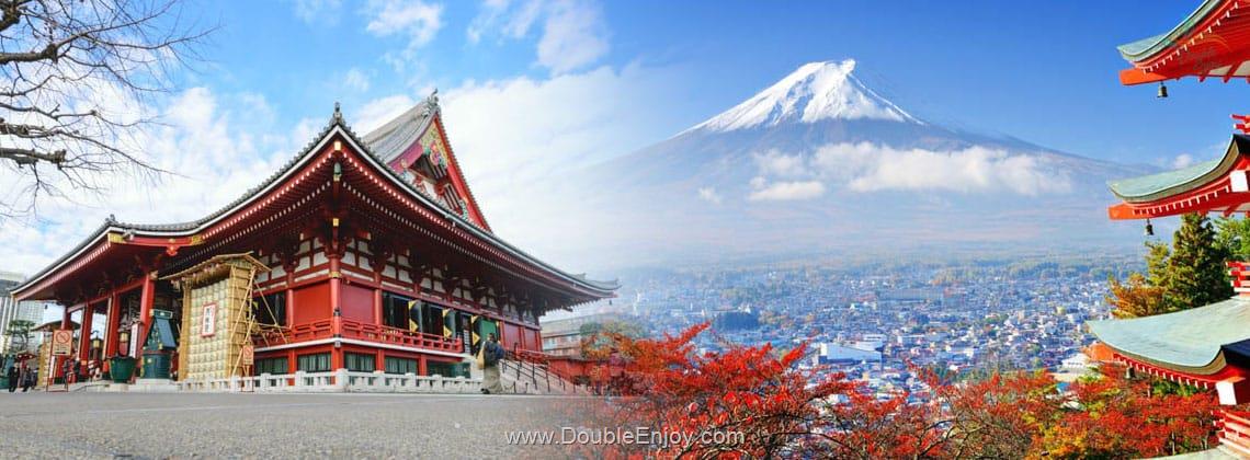 DE468 : โปรแกรมทัวร์ญี่ปุ่น TOKYO FUJI SKI MACAU 6 วัน 4 คืน (NX)