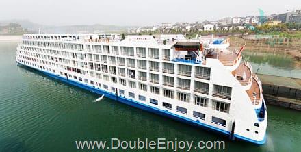 DE348 : โปรแกรมทัวร์จีน ฉงชิ่ง ล่องเรือสำราญแม่น้ำแยงซีเกียง CENTURY VICTORY CRUISE  ล่องเรือสำราญ 5 ดาว 5 วัน 4 คืน (FD)