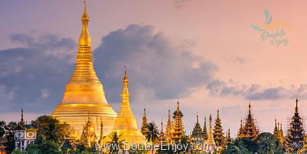 DE547 : โปรแกรมทัวร์พม่า ย้างกุ้ง ชเวดากอง ชมพระนอนตาหวาน ขอพรพระลาภมุนี 2 วัน 1 คืน (UB)