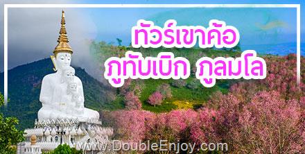 DE086 : ทัวร์เขาค้อ ภูทับเบิก ภูลมโล 3 วัน 1 คืน (Van)